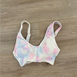 Bo+Tee Cotton Candy Sports Bra